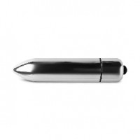 Bullet, SILVER, 1 Speed Vibrating